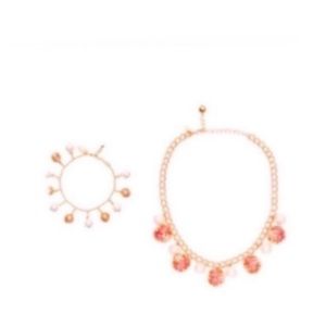 KATE SPADE “WALLFLOWER” NECKLACE & BRACELET